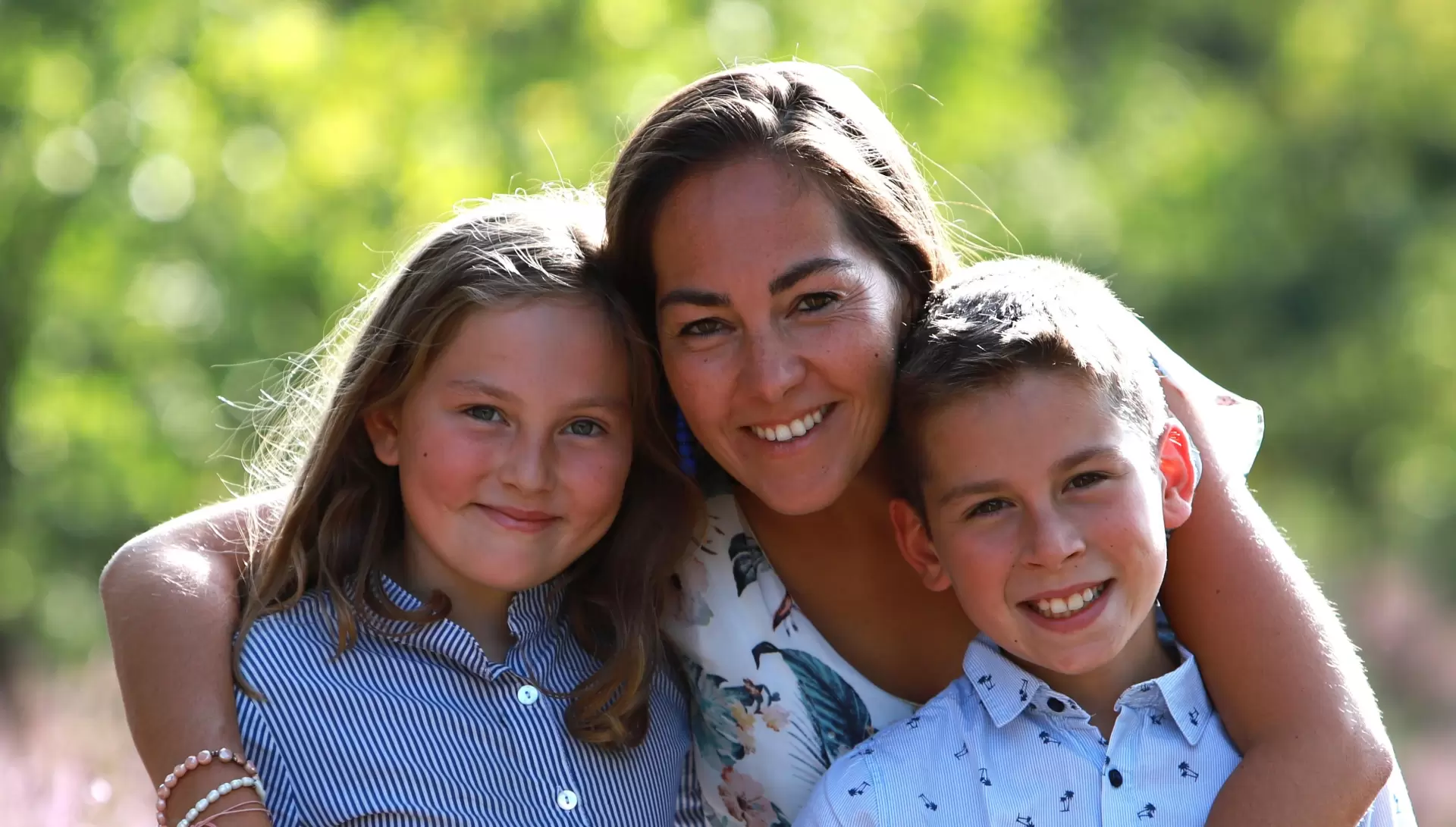 Saniclima Turnhout Nathalie & haar kinderen